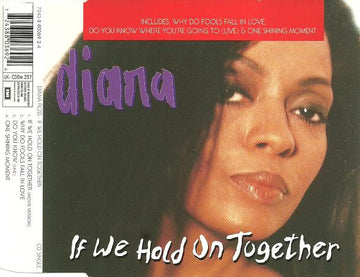 Diana Ross : If We Hold On Together (CD, Single)