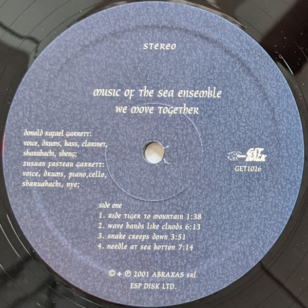 The Sea Ensemble : We Move Together (LP, Album, RE, RM)