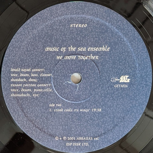 The Sea Ensemble : We Move Together (LP, Album, RE, RM)