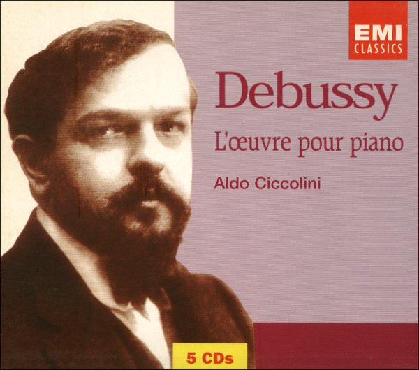 Claude Debussy — Aldo Ciccolini : L'Œuvre Pour Piano (Box, Comp + 5xCD)