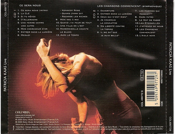 Patricia Kaas : Live (2xCD, Album)