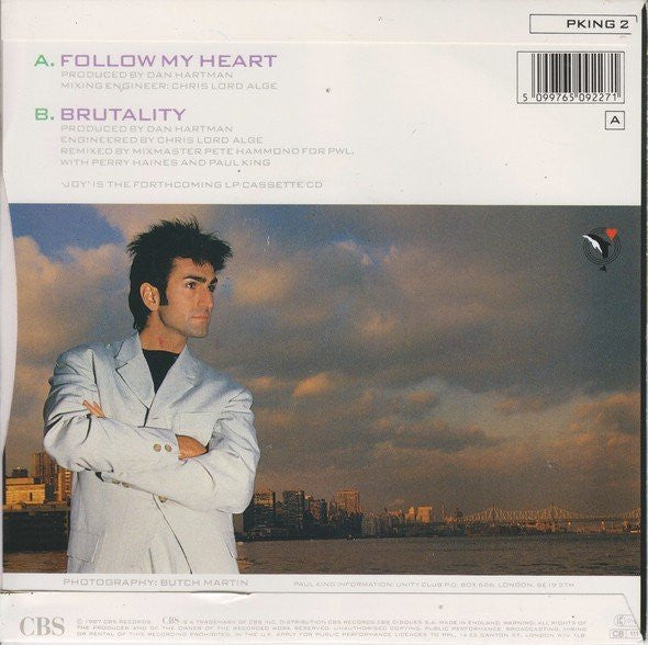 Paul King (2) : Follow My Heart (7", Single)