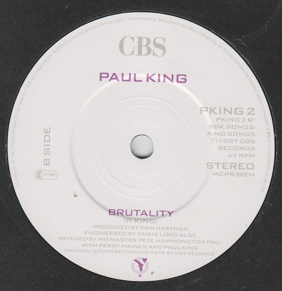 Paul King (2) : Follow My Heart (7", Single)