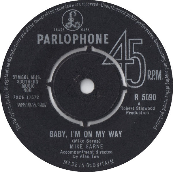 Mike Sarne : Hello Lover Boy (7")