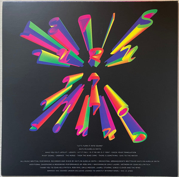 Kaitlyn Aurelia Smith : Let's Turn It Into Sound (LP, Album, Yel)