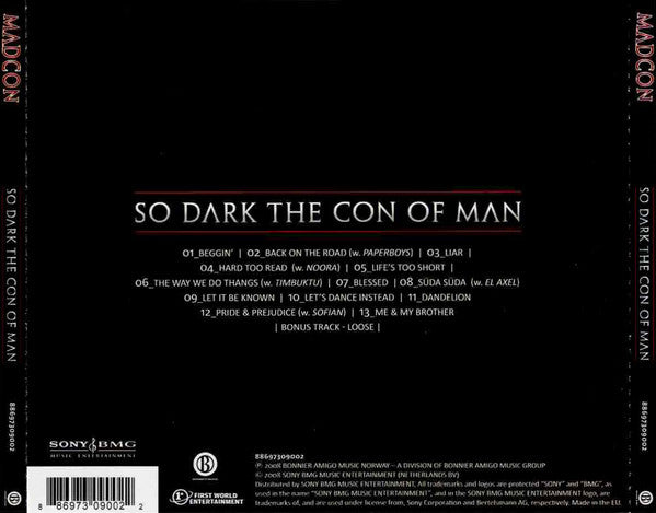 Madcon : So Dark The Con Of Man (CD, Album)
