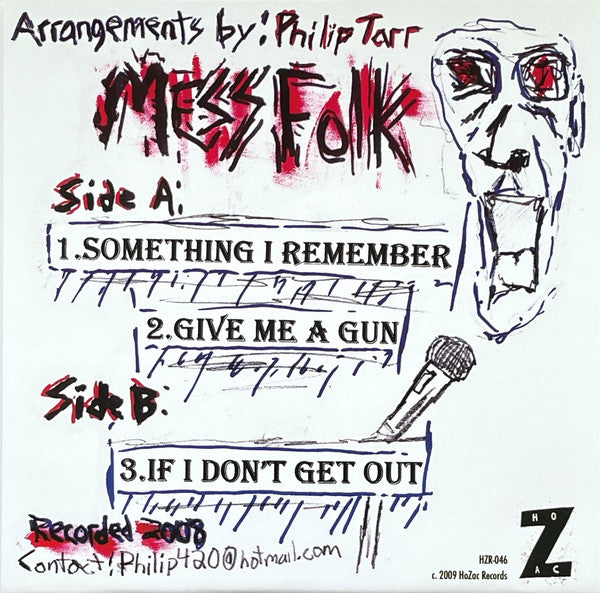 Mess Folk : Something I Remember (7", Ltd)
