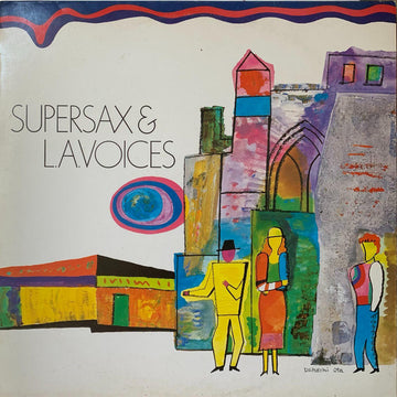 Supersax & L. A. Voices : Supersax & L.A. Voices (LP, Album, RE, Red)