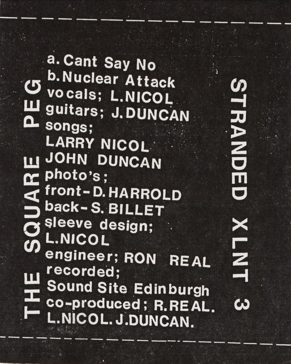 The Square Peg : Cant Say No (7")