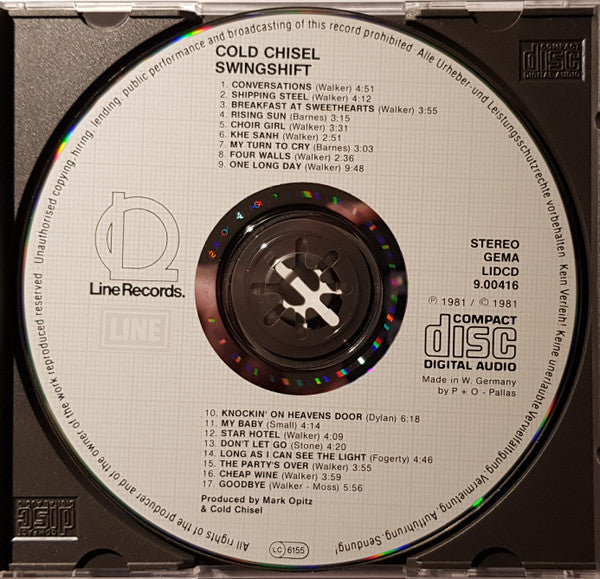 Cold Chisel : Swingshift (CD, Album, RE)