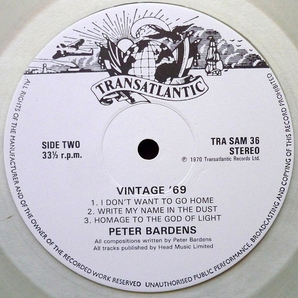 Peter Bardens : Vintage '69 (LP, Album, Ltd, RE, Cle)