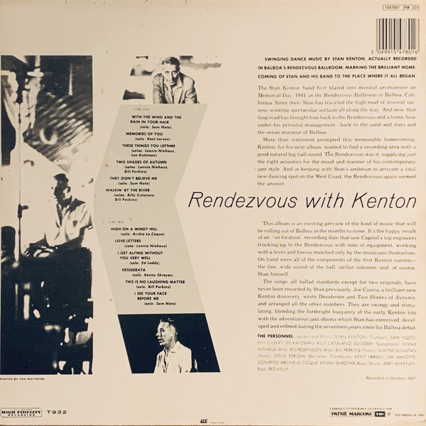 Stan Kenton : Rendezvous With Kenton (LP, Album)