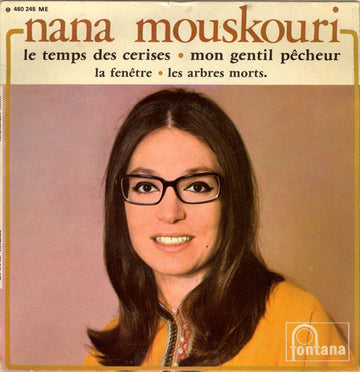 Nana Mouskouri : Le Temps Des Cerises (7", EP, RE)