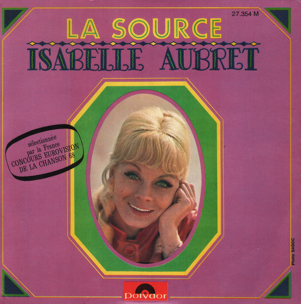 Isabelle Aubret : La Source (7", EP, Mono)