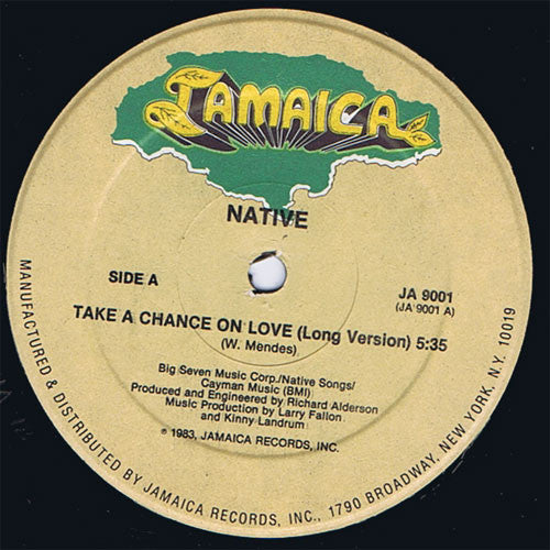 Native (9) : Take A Chance On Love (12")