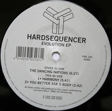 Hardsequencer : Evolution EP (12", EP)