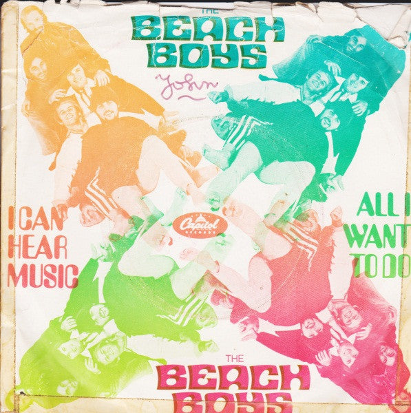 The Beach Boys : I Can Hear Music (7", Single)
