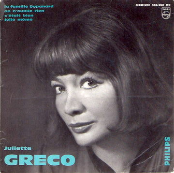 Juliette Gréco : 12e Série (7", EP, Mono)