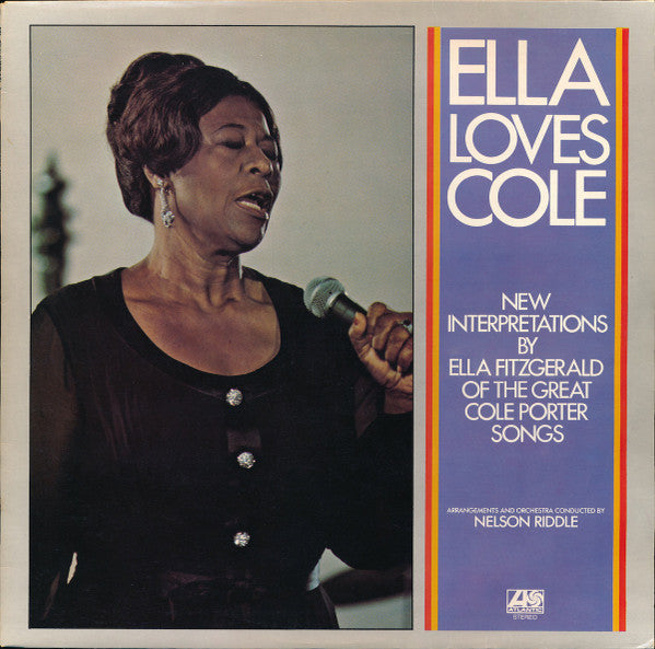 Ella Fitzgerald : Ella Loves Cole (LP, Album)