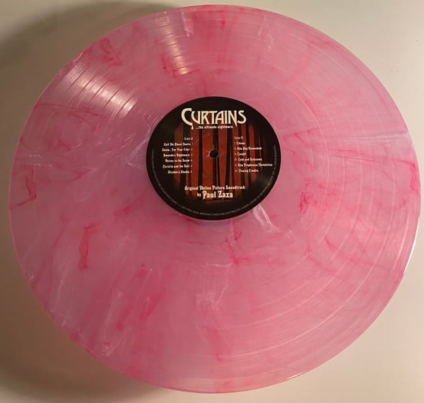 Paul Zaza : Curtains (Original Motion Picture Soundtrack) (LP, Album, Cle)