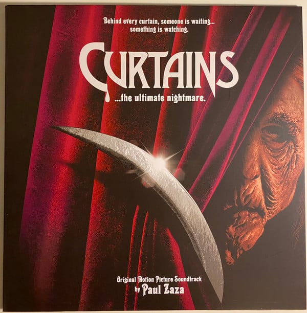 Paul Zaza : Curtains (Original Motion Picture Soundtrack) (LP, Album, Cle)