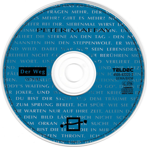 Peter Maffay : Der Weg 1979 - 93 (CD, Comp)