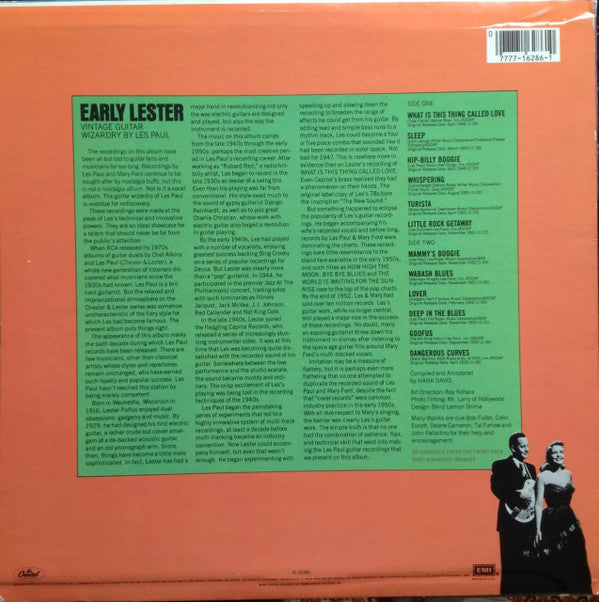 Les Paul : Early Les Paul (LP, Comp)