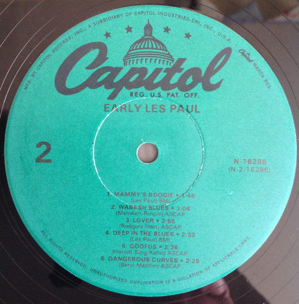 Les Paul : Early Les Paul (LP, Comp)