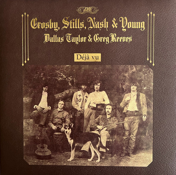 Crosby, Stills, Nash & Young : Déjà Vu (LP, Album, RE, RM, Gat)