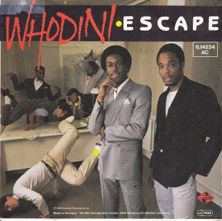 Whodini : Escape (7", Single)