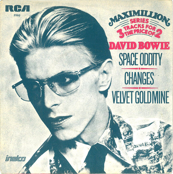 David Bowie : Space Oddity / Changes / Velvet Goldmine (7", Maxi)