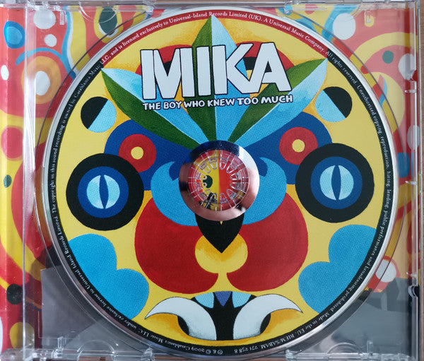 MIKA (8) : The Boy Who Knew Too Much (CD, Album, Enh)