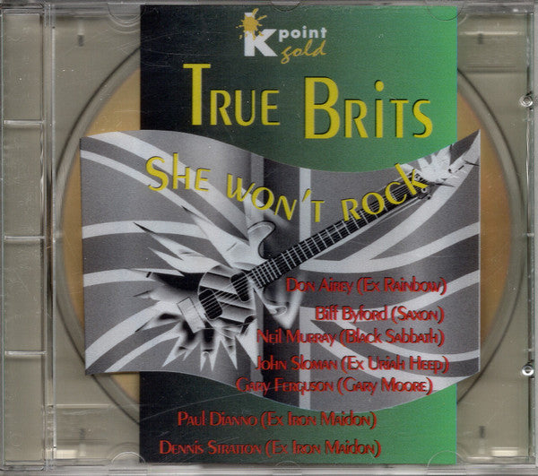 True Brits : She Won't Rock (CD, Album, Gol)