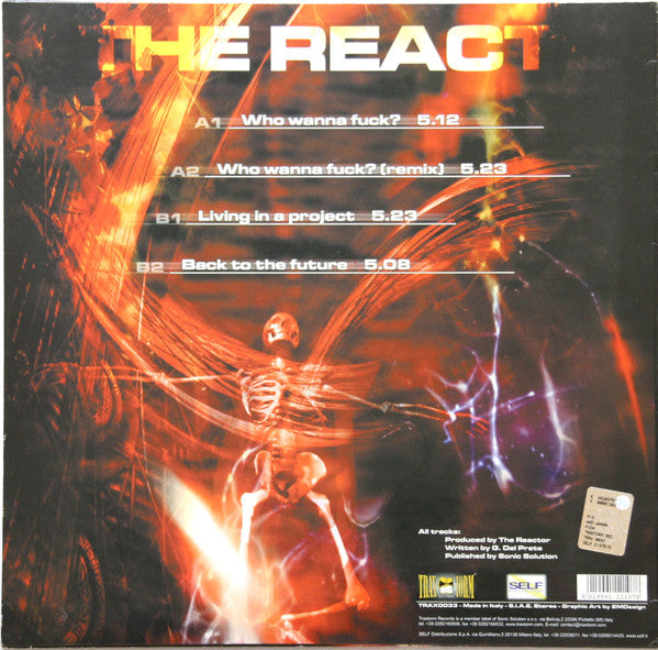 The Reactor : Who Wanna Fuck? (12")