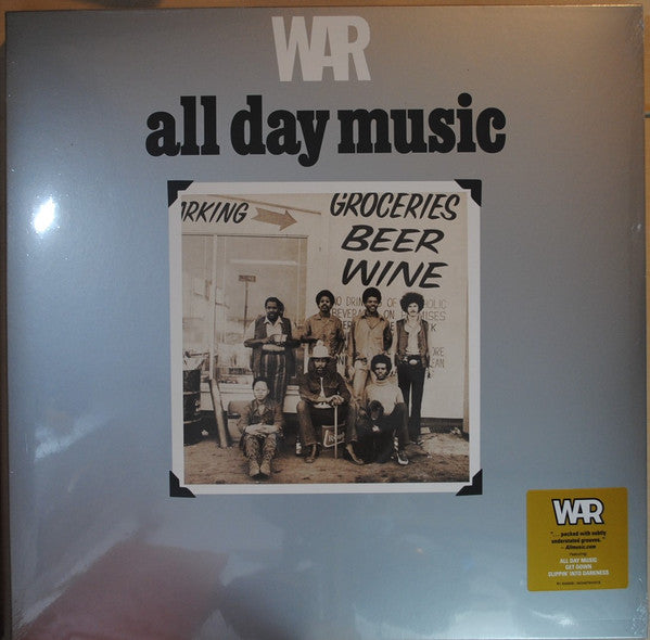 War : All Day Music (LP, Album, RE)