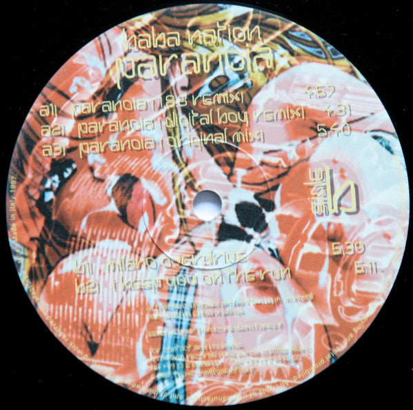 Baba Nation : Paranoia (12")
