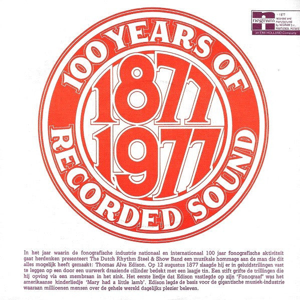 Dutch, Rhythm, Steel & Showband* : Edison (7", Single)