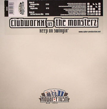Clubworxx vs. The Monsterz : Keep On Swingin' (12")