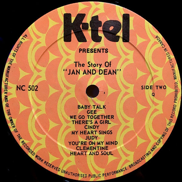 Jan & Dean : The Jan & Dean Story (LP, Comp)