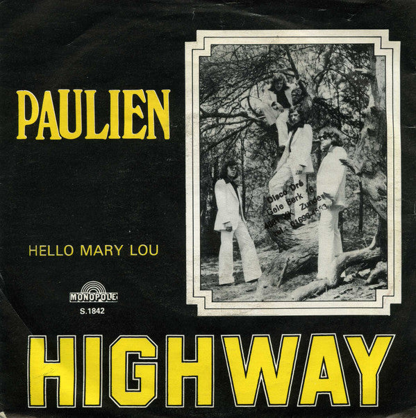 Highway (3) : Paulien (7", Single)