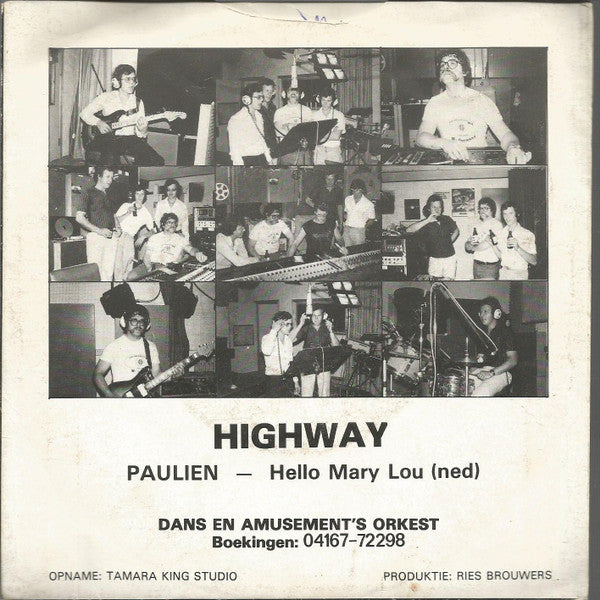 Highway (3) : Paulien (7", Single)