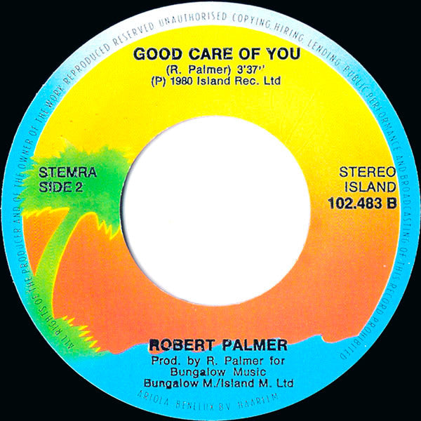 Robert Palmer : Looking For Clues (7", Single)