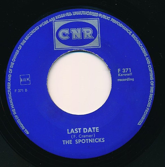 The Spotnicks : Le Dernier Train De L'espace / Last Date (7", Single)