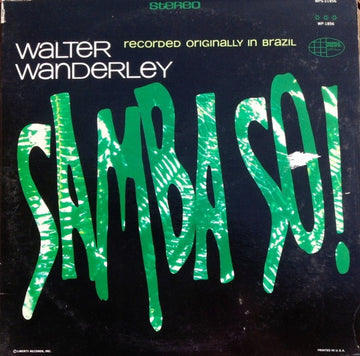 Walter Wanderley : Samba So! (LP, Album)