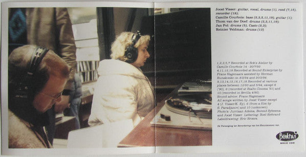 Joost Visser : Partners In Hair (CD, Album)