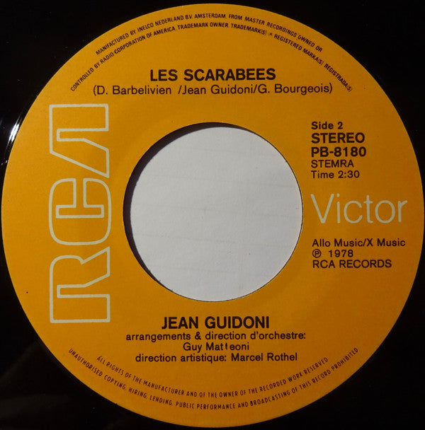 Jean Guidoni : Nana (7", Single)