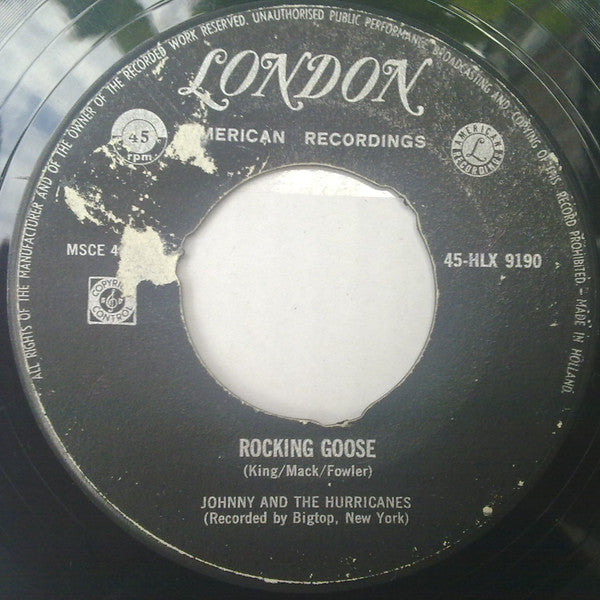 Johnny And The Hurricanes : Rocking Goose / Revival (7", Single)