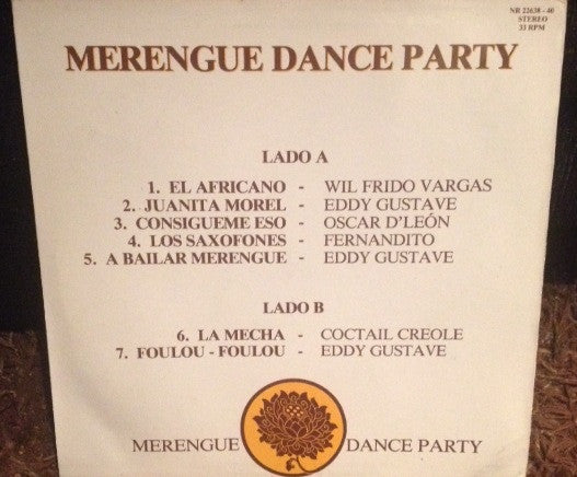 Various : Merengue Dance Party (LP, Comp)