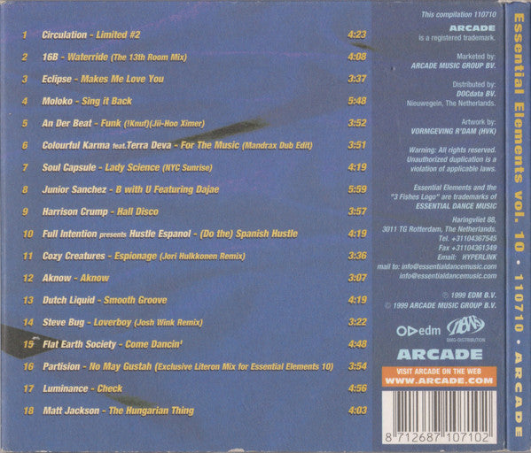 Various : Essential Elements 10 (CD, Mixed)