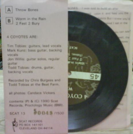 4 Coyotes : Wishbone Fight (7", Ltd, Num, Bro)